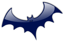 Glossy Navy Bat