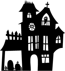 Haunted Mansion Silhouette